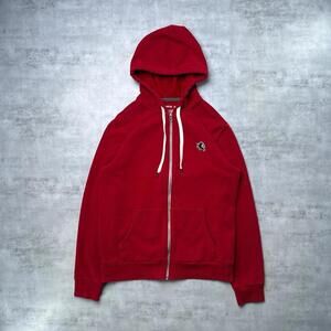 Y2K Express 00s Zip Up Red Jacket